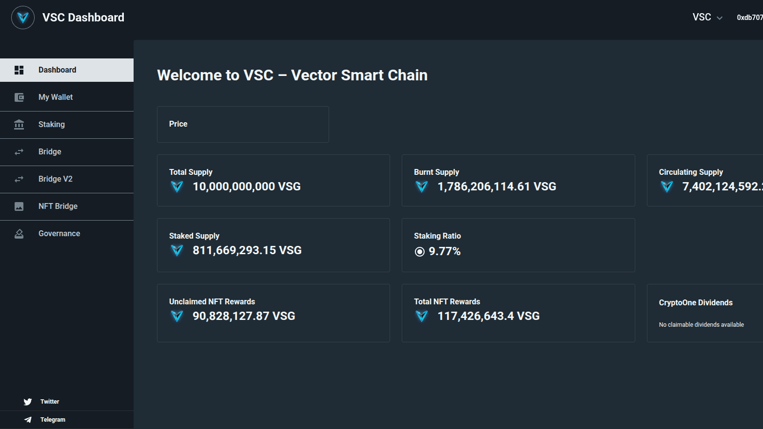 Vector Smart Chain preview